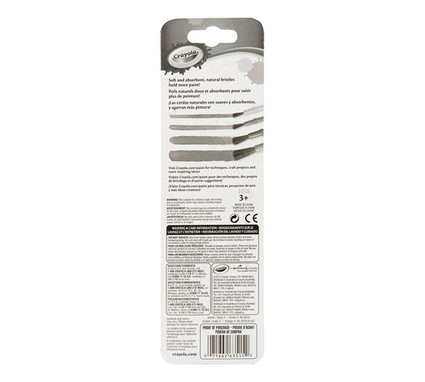 Crayola - Paint Brush Set,4 Count 05-3515
