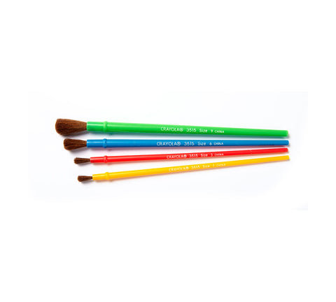 Crayola - Paint Brush Set,4 Count 05-3515