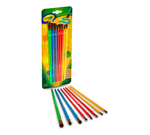 Crayola - Paint Brush Set,8 Count 05-3516