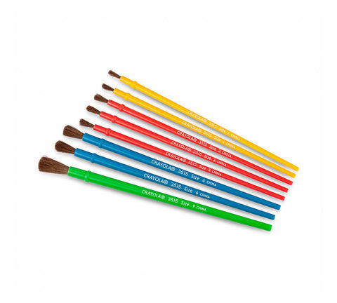 Crayola - Paint Brush Set,8 Count 05-3516