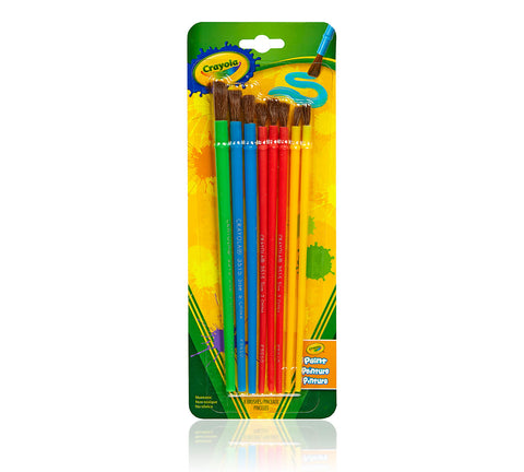 Crayola - Paint Brush Set,8 Count 05-3516