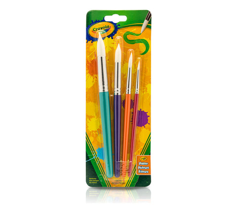 Crayola - 4 ct.Round Brush Set 05-3521