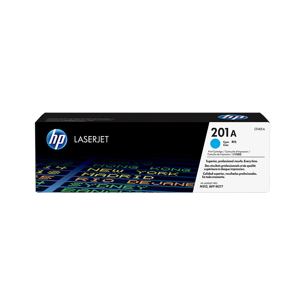 HP 201A Cyan Original LaserJet Toner Cartridge (CF401A)...