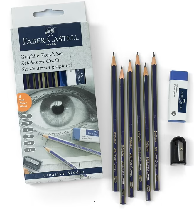 Faber Castell Graphite Sketch Set