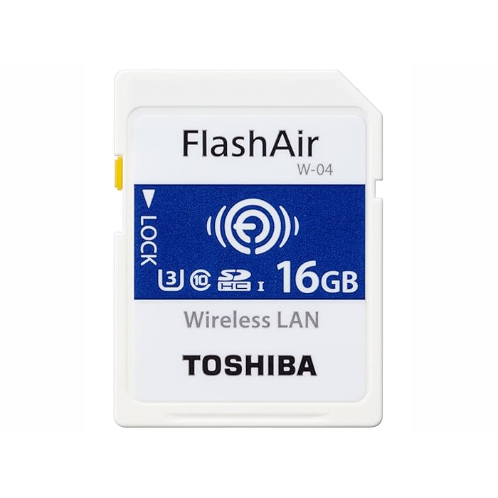 Toshiba SDHC memory card (FlashAir) 16 GB W-02