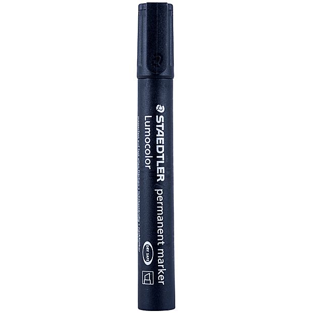 Staedtler - Lumocolor 350 Permanent Marker (Black).