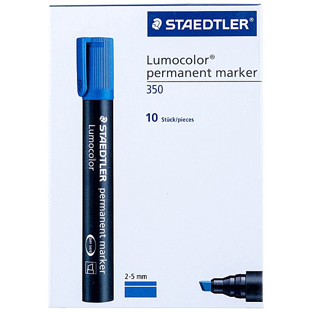 Staedtler - Lumocolor Permanent Marker (Blue).