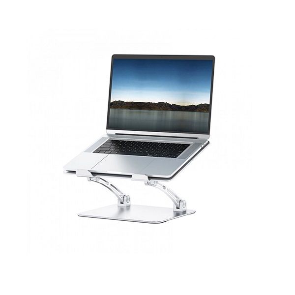 WIWU S700 Ergonomic Adjustable Laptop Stand - Silver.