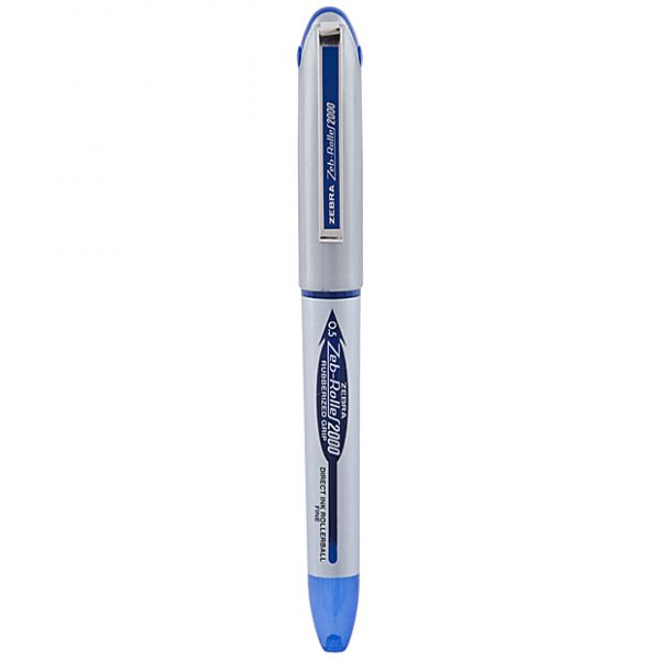 Zebra Roller 0.5 Blue Pen.