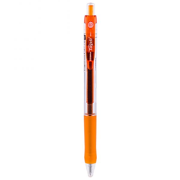 Zebra Tapli Mechanical 0.7 Orange Pen.