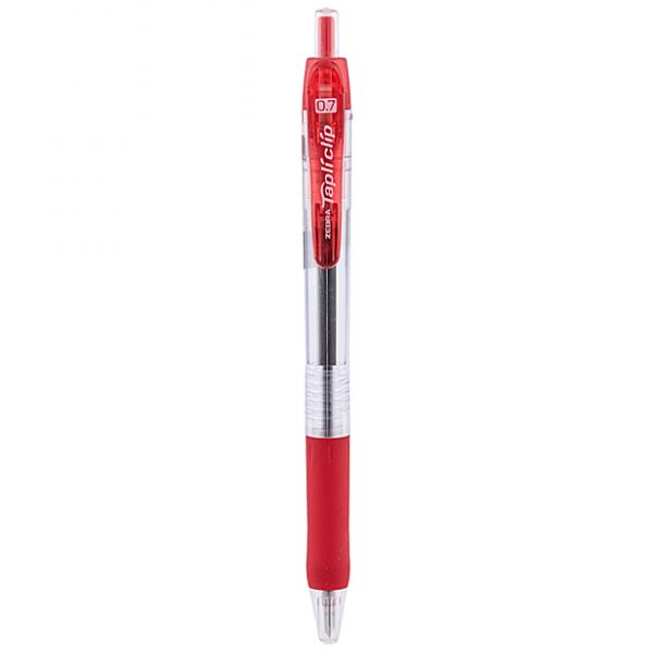 Zebra Tapli Clip Mechanical 0.7 Red Pen.