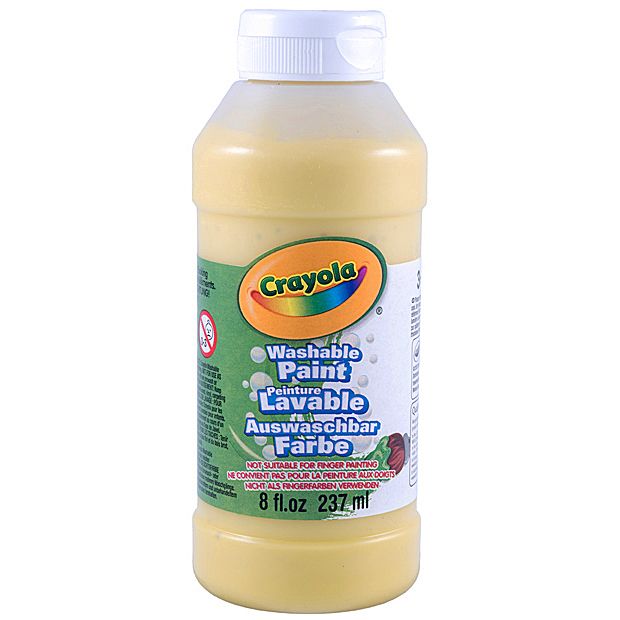 Crayola - Washable Paint 237ml  (Yellow).