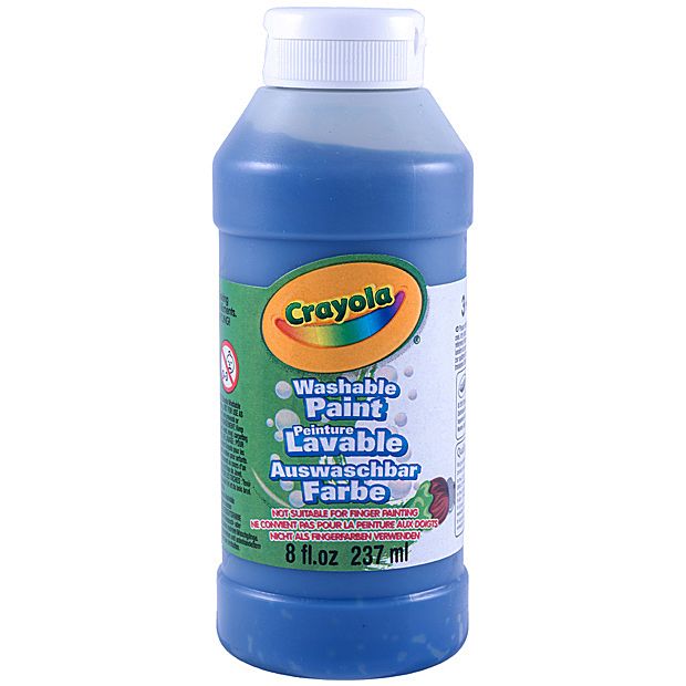 Crayola - Washable Paint 237ml Blue.