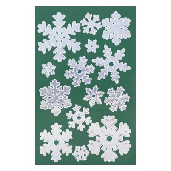 Avery Christmas Stickers, Snowflakes, 28 Sticker Per 2 Page.