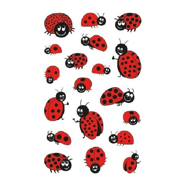 Avery Motivation Stickers, Ladybug, 38 Sticker Per 2 Page.