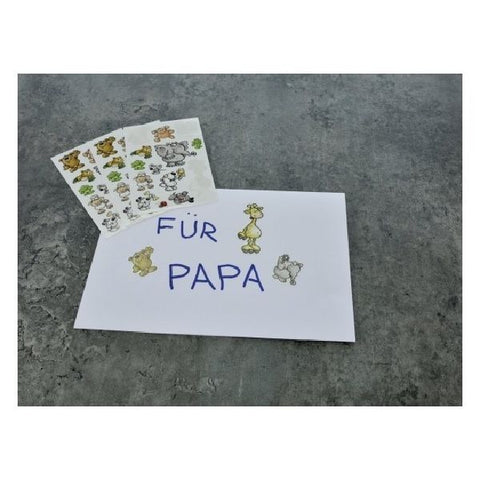 Avery Paper Stickers For Kids, Animals, 42 Sticker Per 3 Page.