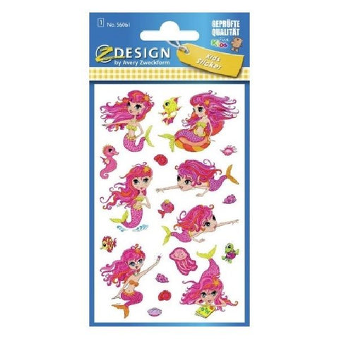 Avery Glitter Stickers, 20 Sticker Per 1 Page.