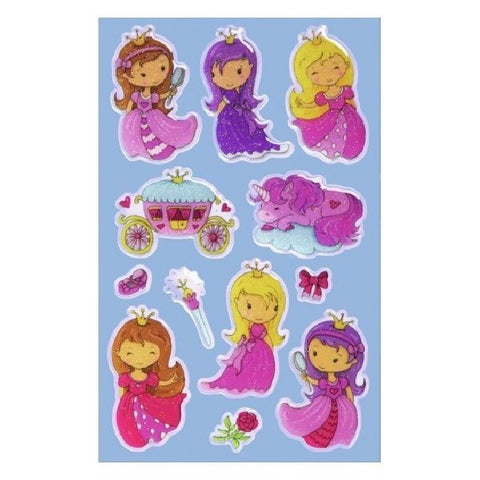 Avery Glossy Sticker Princess, 12 Sticker Per 1 Page.