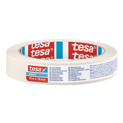 Tesa Basic Masking Tape, 35mx19mm.