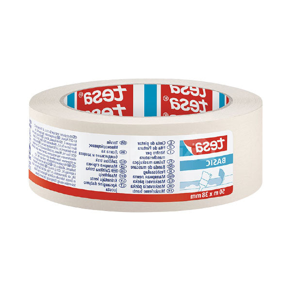 Tesa Basic Masking Tape, 50mx38mm.