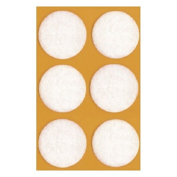 Avery Felt Pads, 6 Labels Per 1 Page.