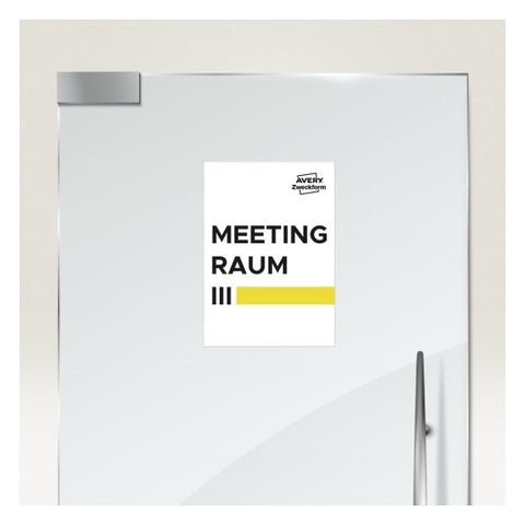 Avery Multipurpose Labels in A4 Sheet-White ,10 Labels (W210 mm x H297 mm) 6125