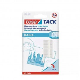 Tesa Tack Basic Putty -White , 65 Pcs