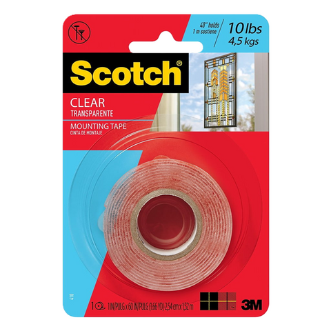 3M Scotch Double Sided Mounting Tape Clear 4.5 KG