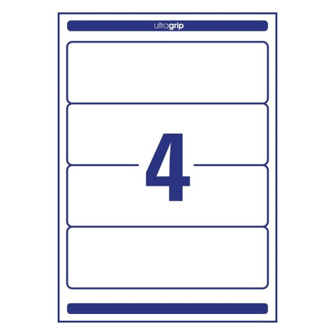 Avery Filing Labels Removable-White ,Removable ,20+10 Extra Sheets , Short ,W 59 mm x H 192 mm L6061REV-20