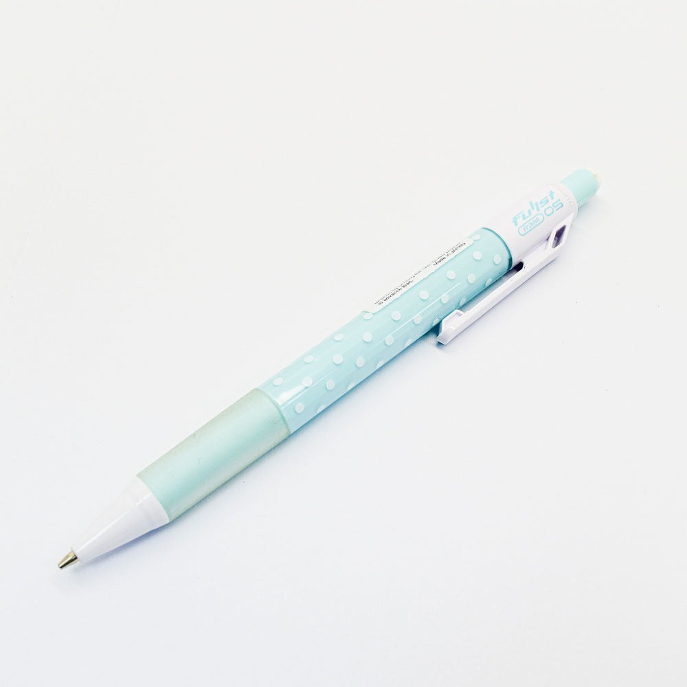 Zebra Fullst, 0.7mm Mechanical Pencil Blue Green Dots.