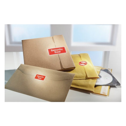Avery Security Labels For Shipping -Red 38 x 20 mm, 7311