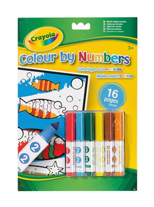 Crayola - Colour by Numbers (16 Pages)