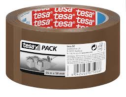 Tesa Pack Standard PP Carton Sealing Tape -Chamois