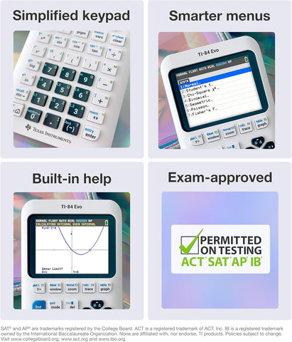 آلة حاسبة من شركة تكساس TI - 84 Blus