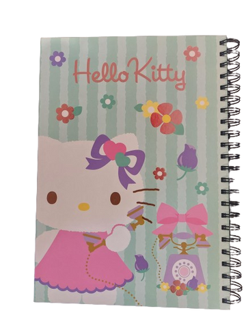 HELLO KITTY SPIRAL NOTE BOOK 100 SHEETS A4