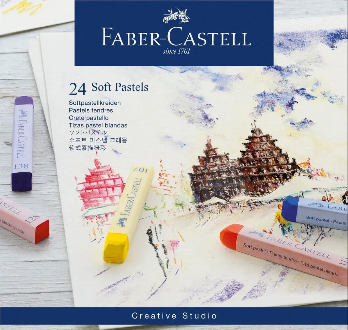 Faber Castell Soft Pastel -24 Colors