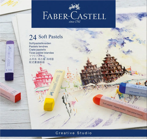 Faber Castell Soft Pastel -24 Colors