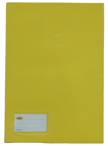 Class Note Book Solid Colour Notebook A4 100 Sheets Ass Colours