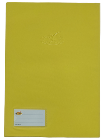 Class Note Book Solid Colour Notebook A4 100 Sheets Ass Colours