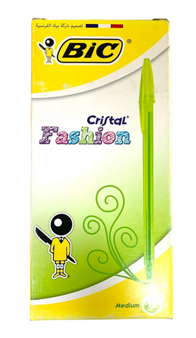 BIC Pen Crystal Fashion-Shimmers 1.2 Lime