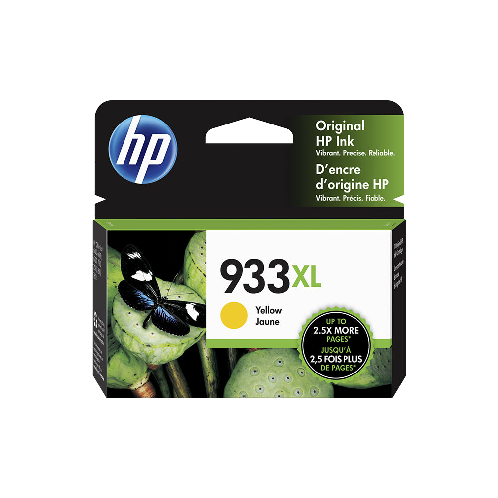 HP 933XL High Yield Yellow Original Ink Cartridge (CN060AE)...