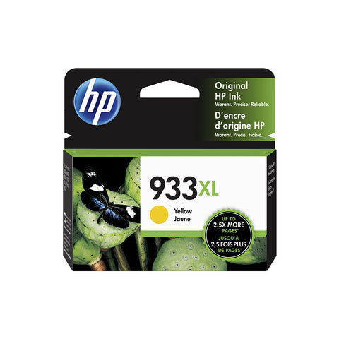 HP 933XL High Yield Yellow Original Ink Cartridge (CN060AE)...