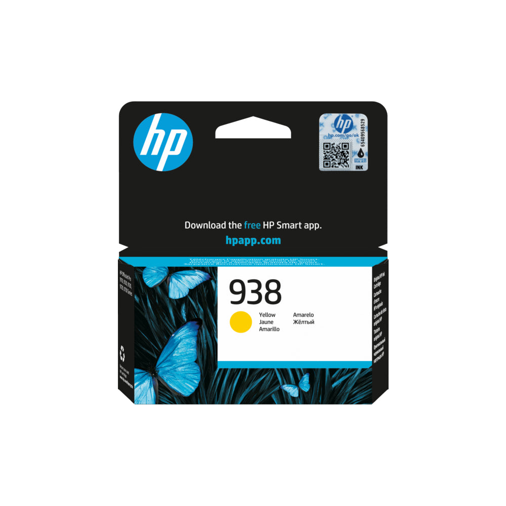 HP 938 Yellow Original Ink Cartridge