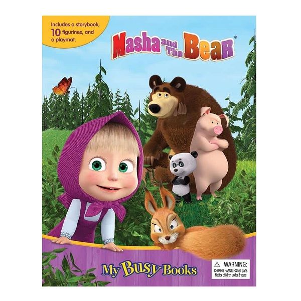 Masha And The Bear - My Busy Books.