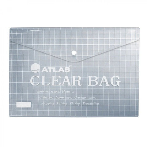 Atlas Document Bag F/S Clear