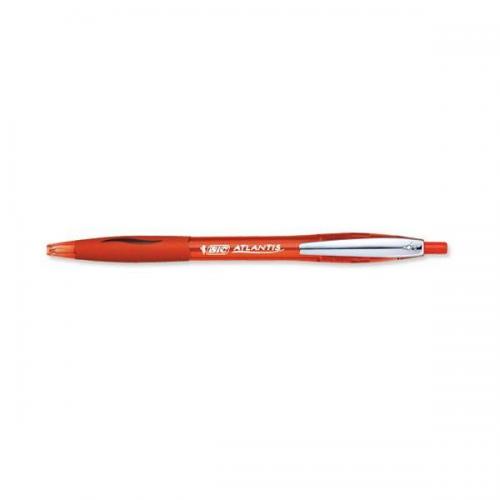BIC Pen Retractable Atlantis Premium Red 1.0mm