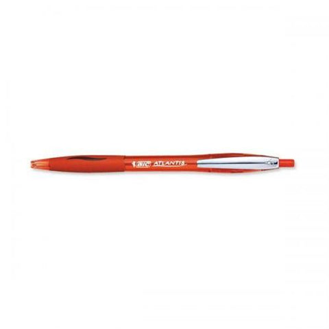 BIC Pen Retractable Atlantis Premium Red 1.0mm