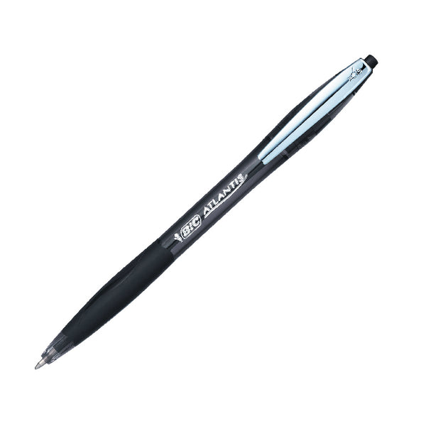 BIC Pen Retractable Atlantis Soft Black 1,mm
