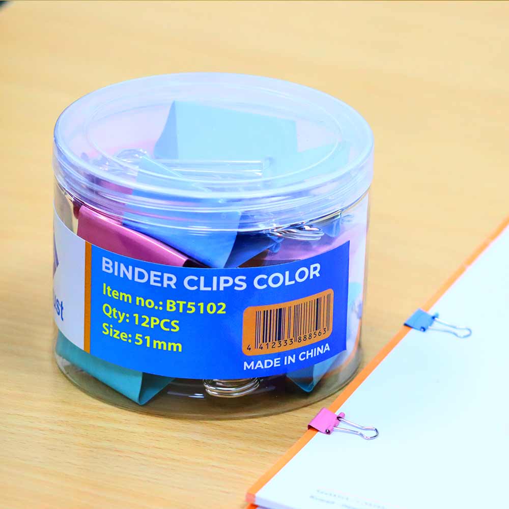 Binder Clip Colors 51 MM