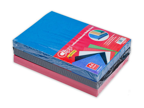 Clipp Hard Binding Cover -Blue (100 SHEETS/PKT)